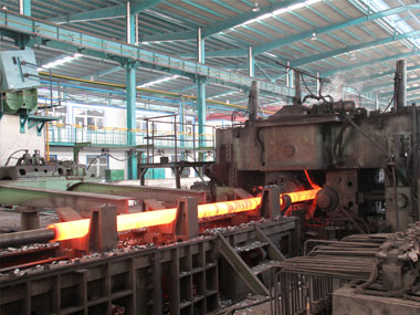 锡林郭勒无缝钢管厂家生产线